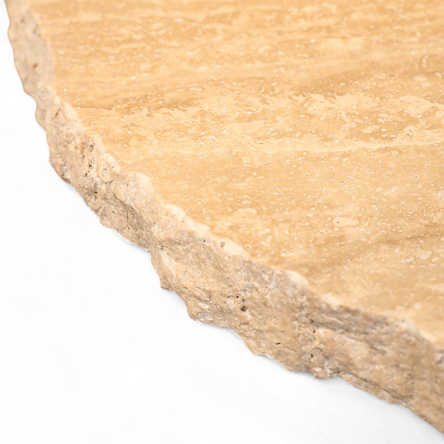 Pexal Travertine Side Table