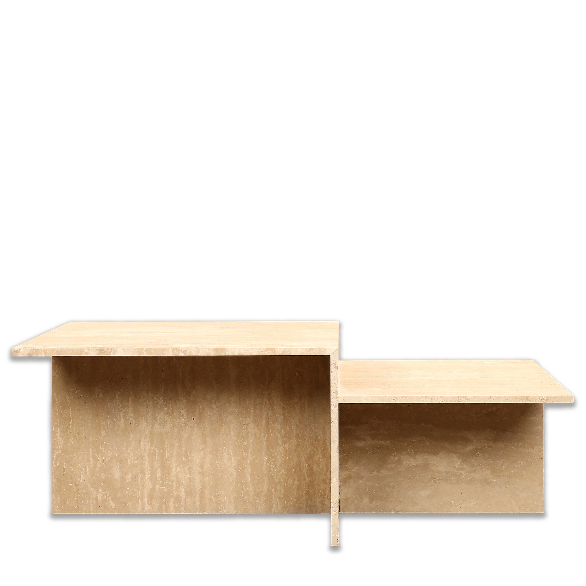 Felix Travertine Coffee Table