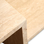 Felix Travertine Coffee Table