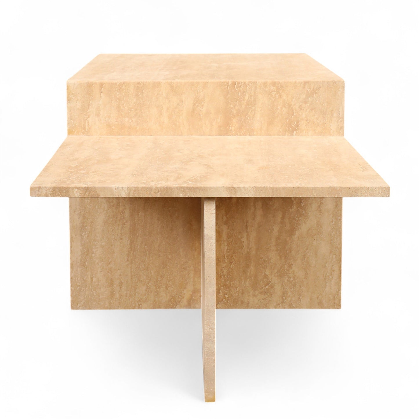 Felix Travertine Coffee Table