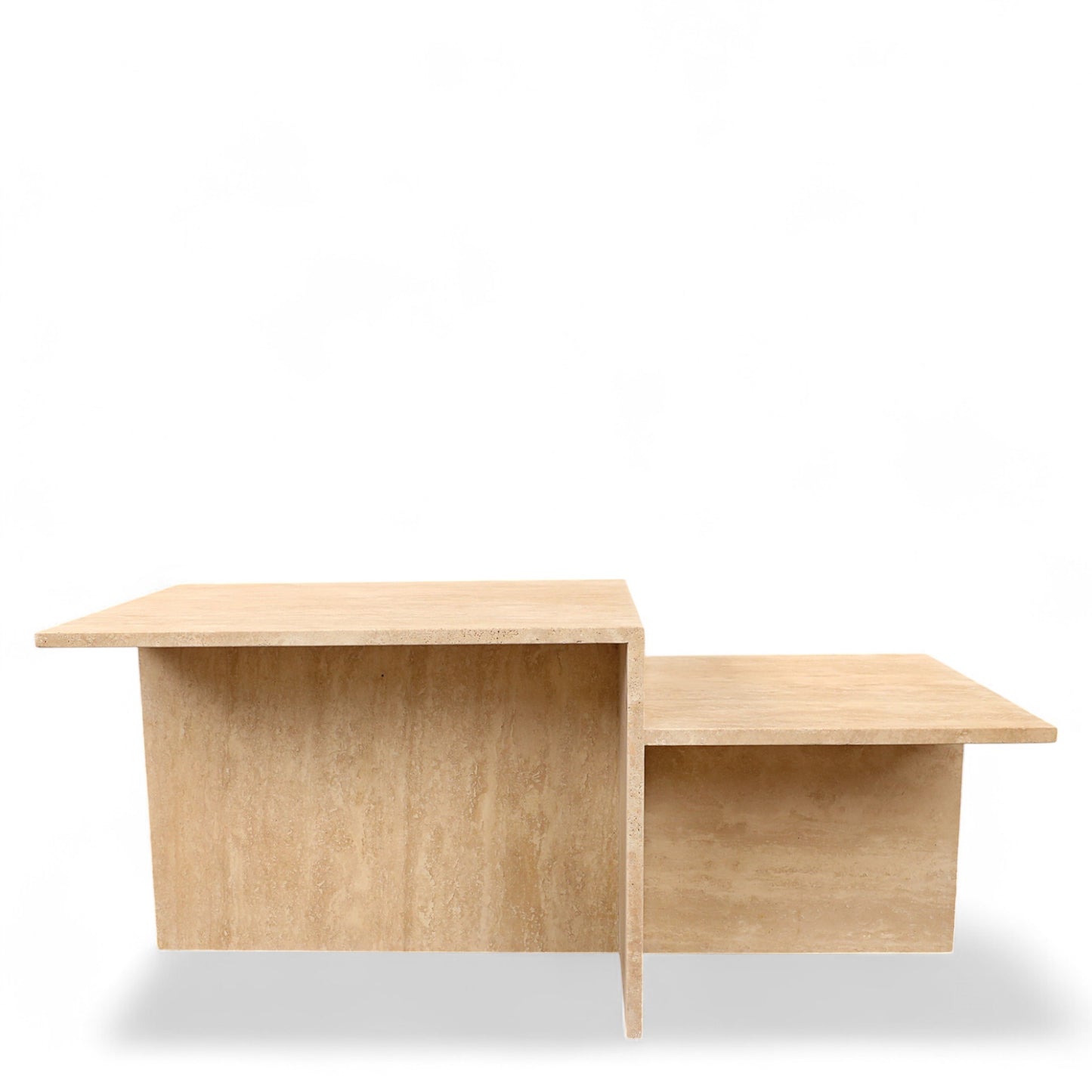 Felix Travertine Coffee Table