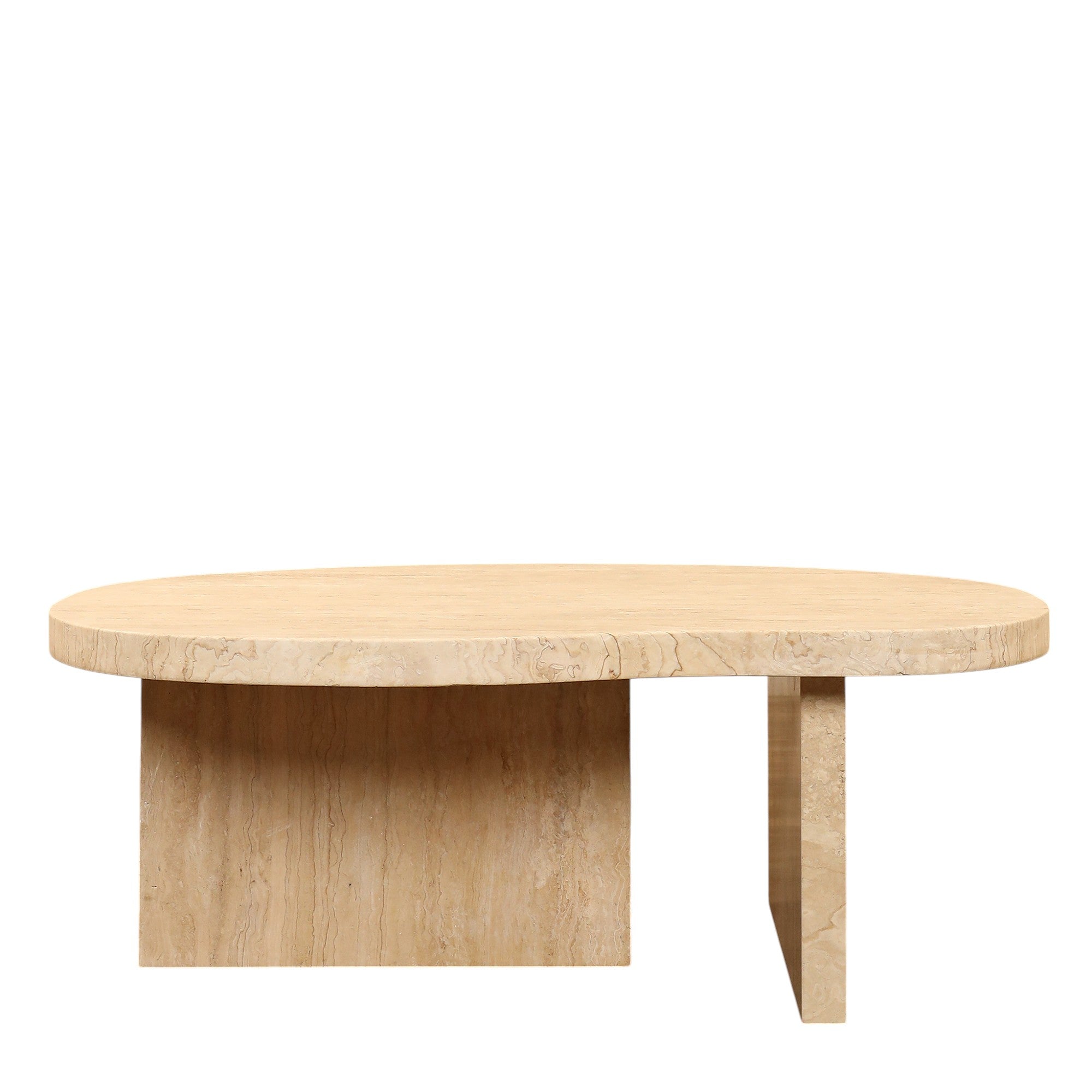 Violet Travertine Coffee Table