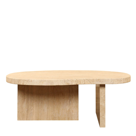 Violet Travertine Coffee Table
