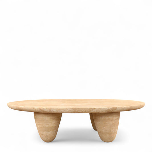Oliver Travertine Coffee Table