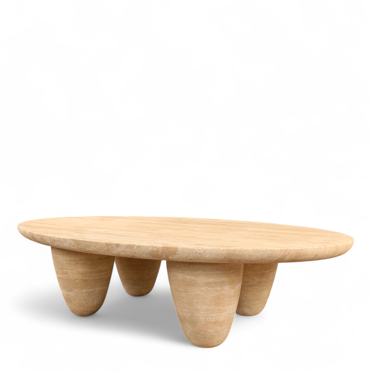 Oliver Travertine Coffee Table