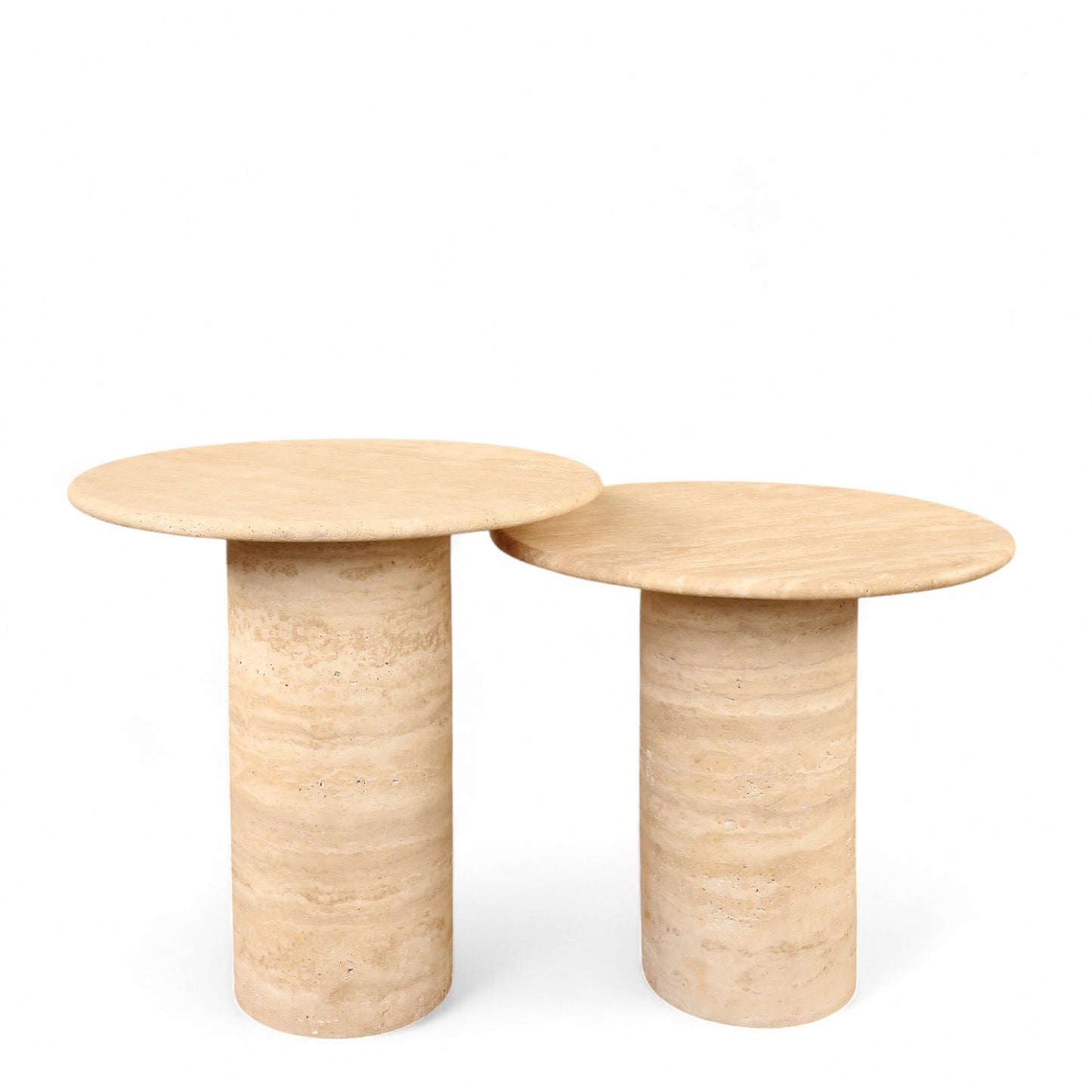 Lucy Marble Side Table Set