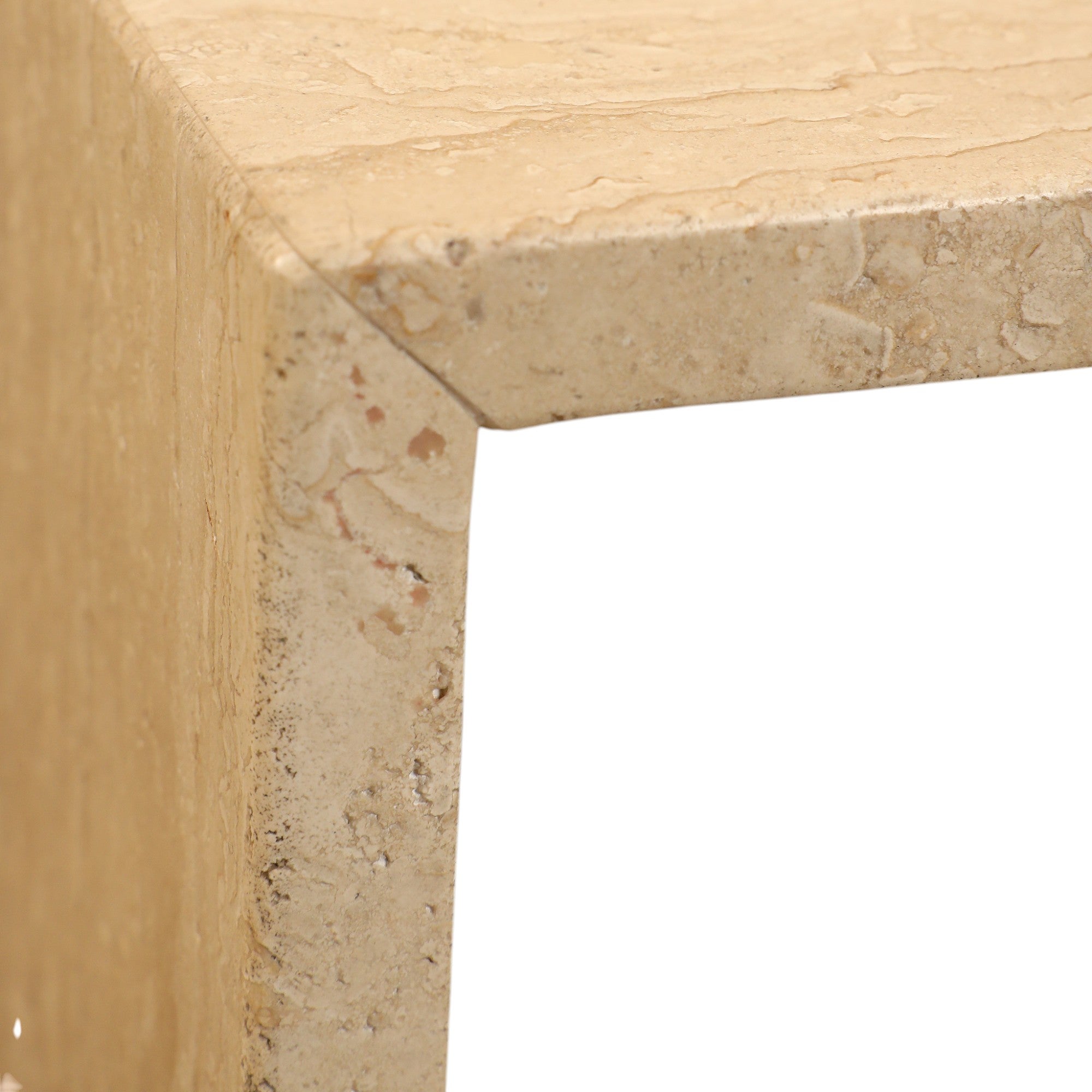 Felix Travertine Coffee Table