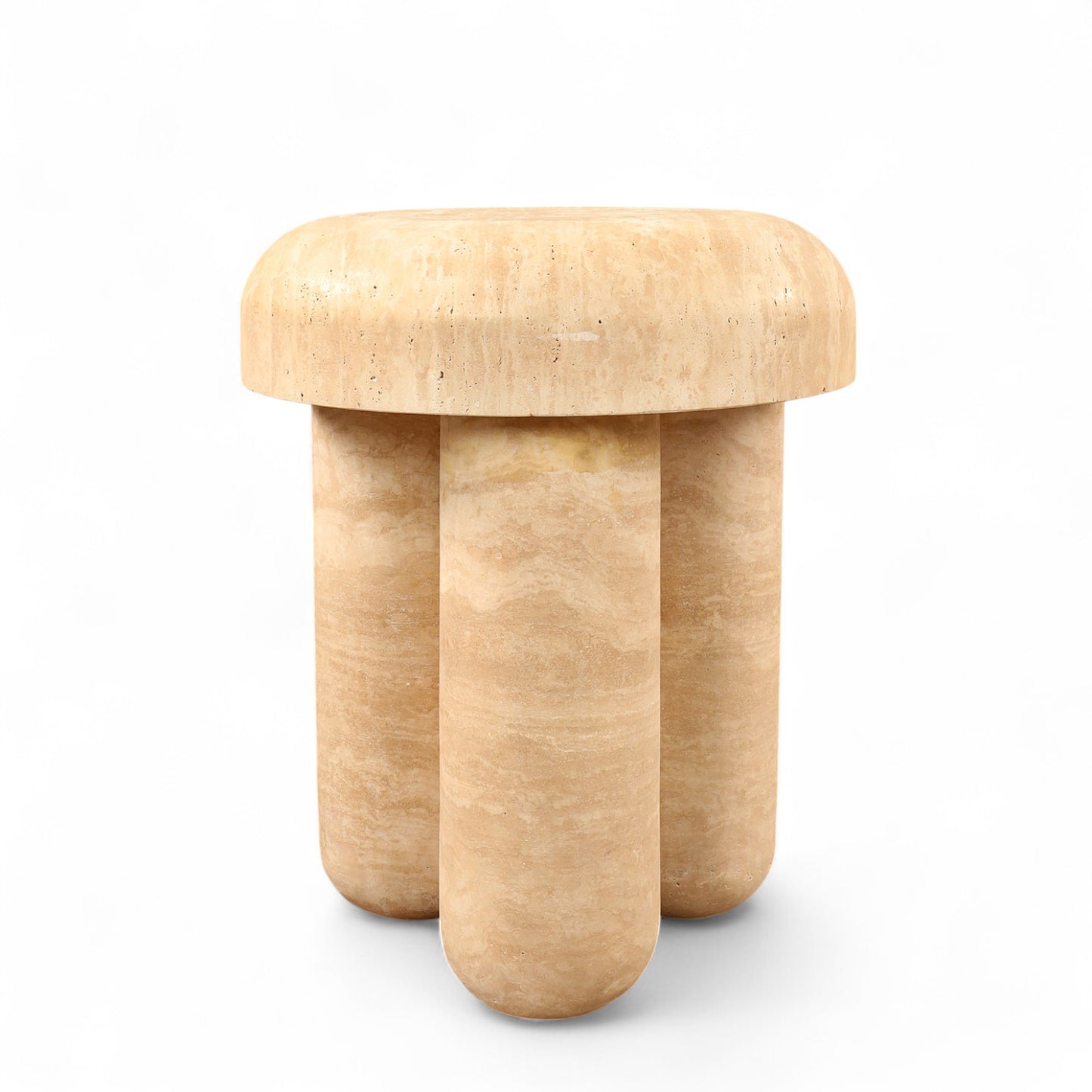 Celeste Travertine Side Table
