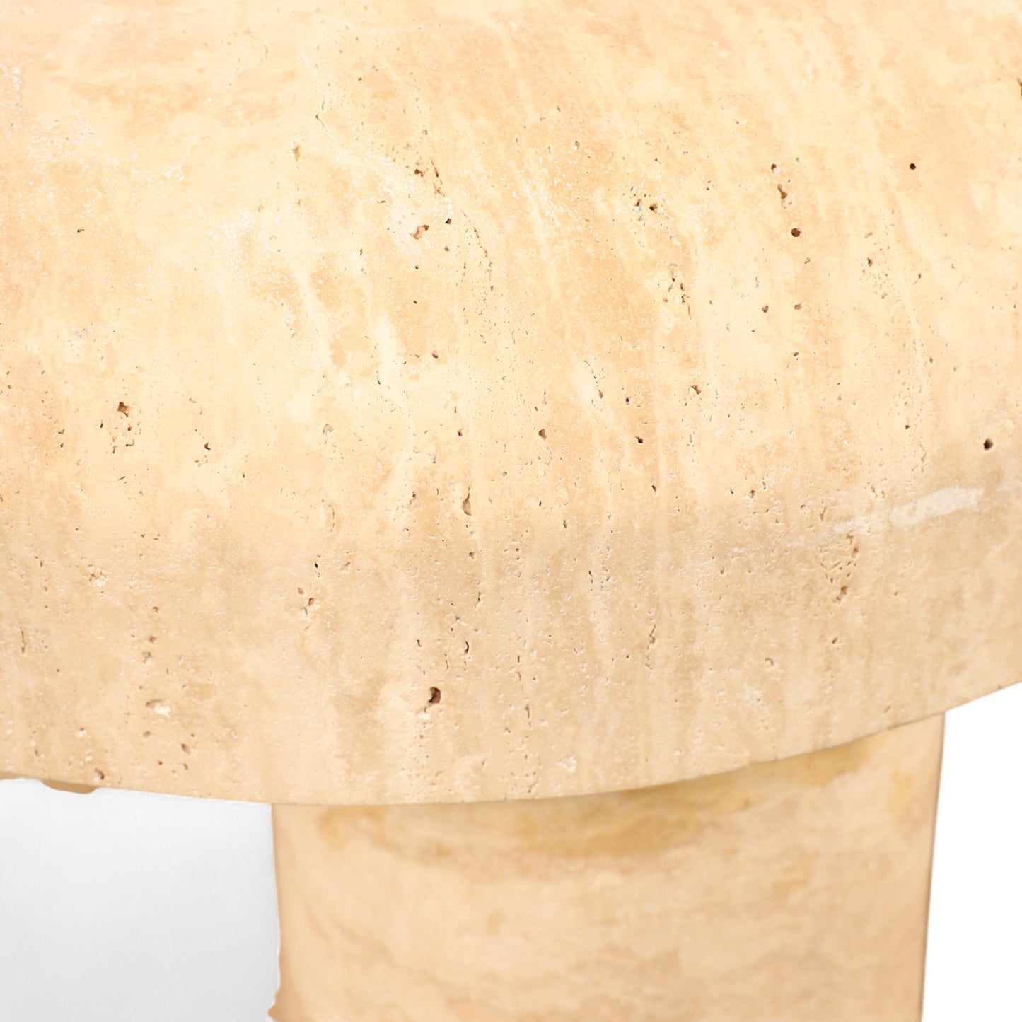 Celeste Travertine Side Table