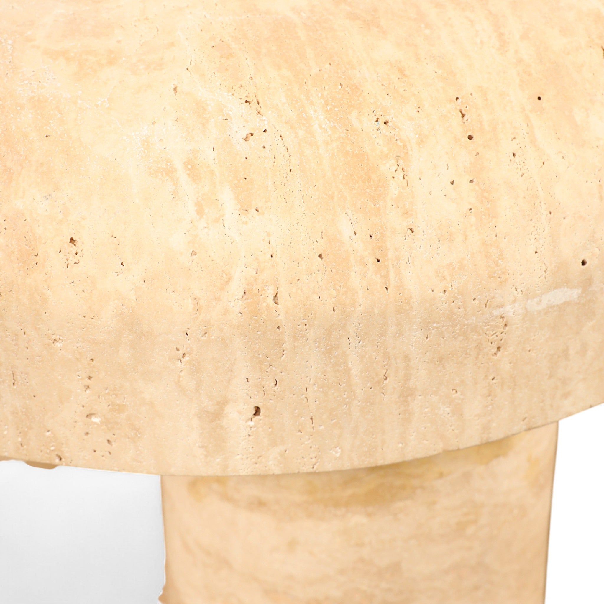 Celeste Travertine Side Table