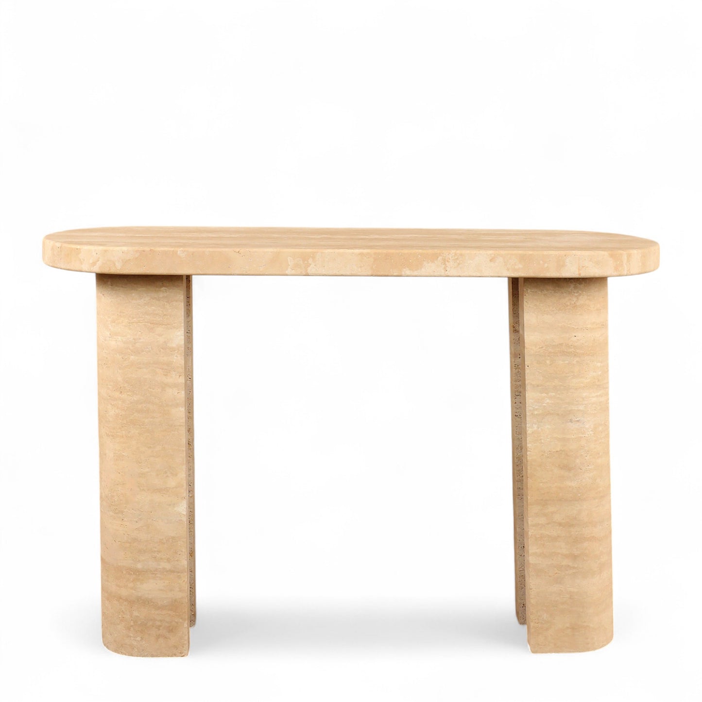 Mateo Travertine Console Table