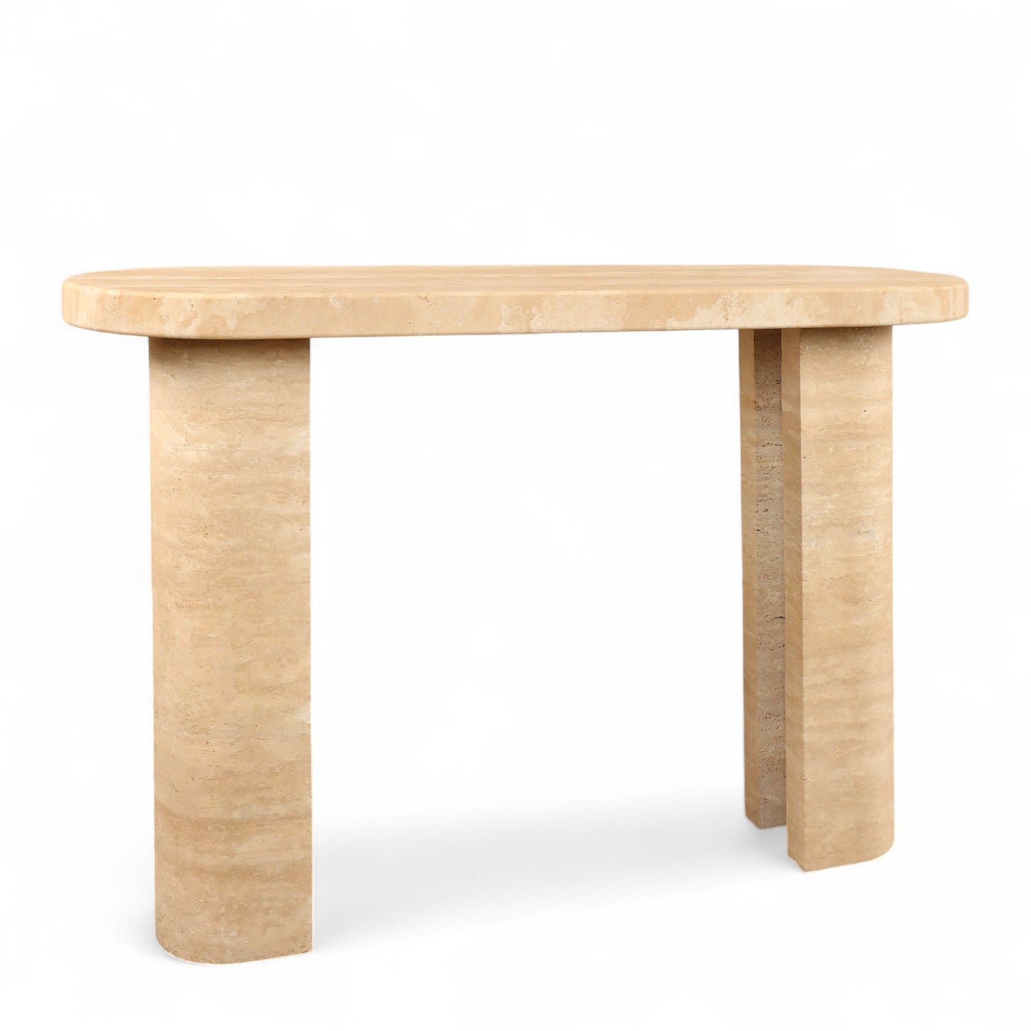 Mateo Travertine Console Table