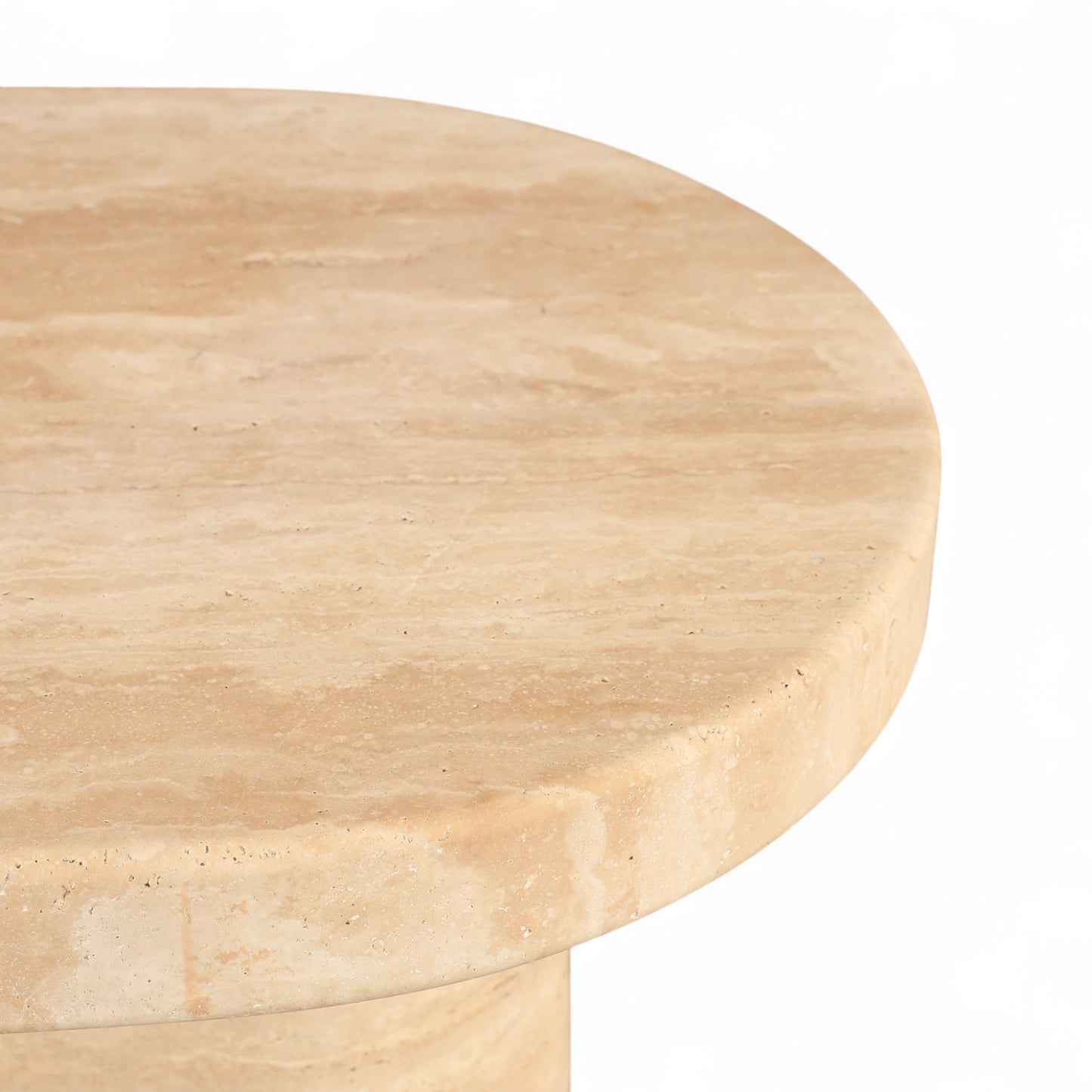 Mateo Travertine Console Table