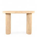 Grace Travertine Console Table