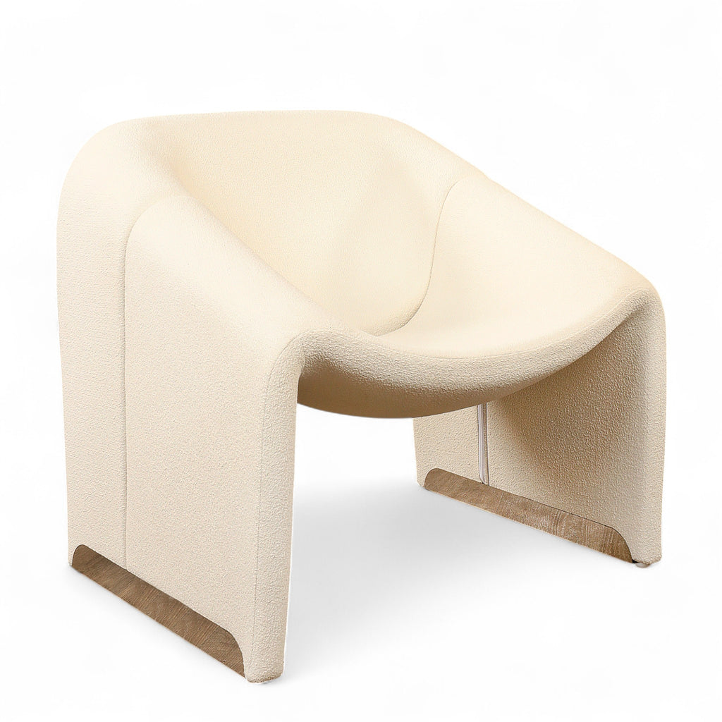 Alex Bouclé  Armchair Lounge Chair