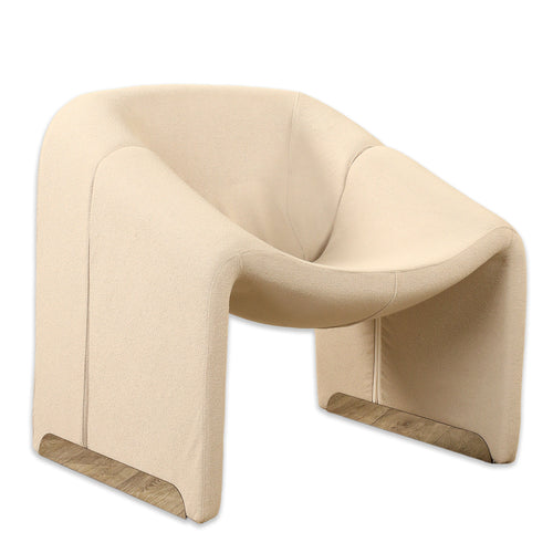 Alex Bouclé  Armchair Lounge Chair