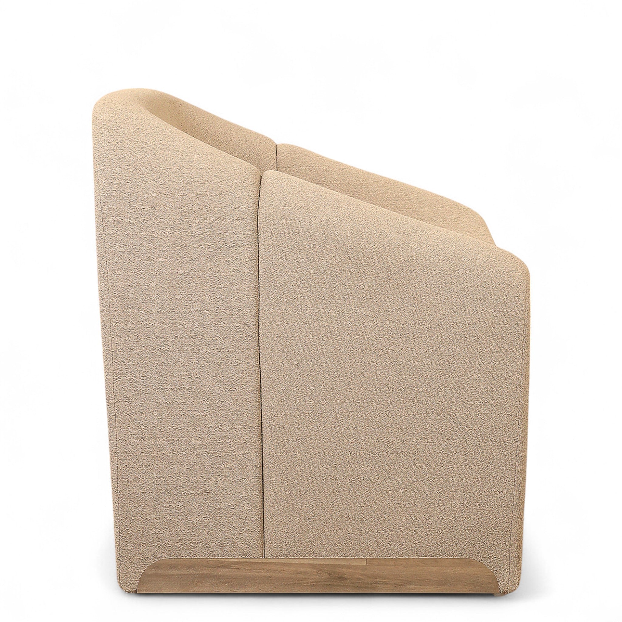 Alex Bouclé  Armchair Lounge Chair