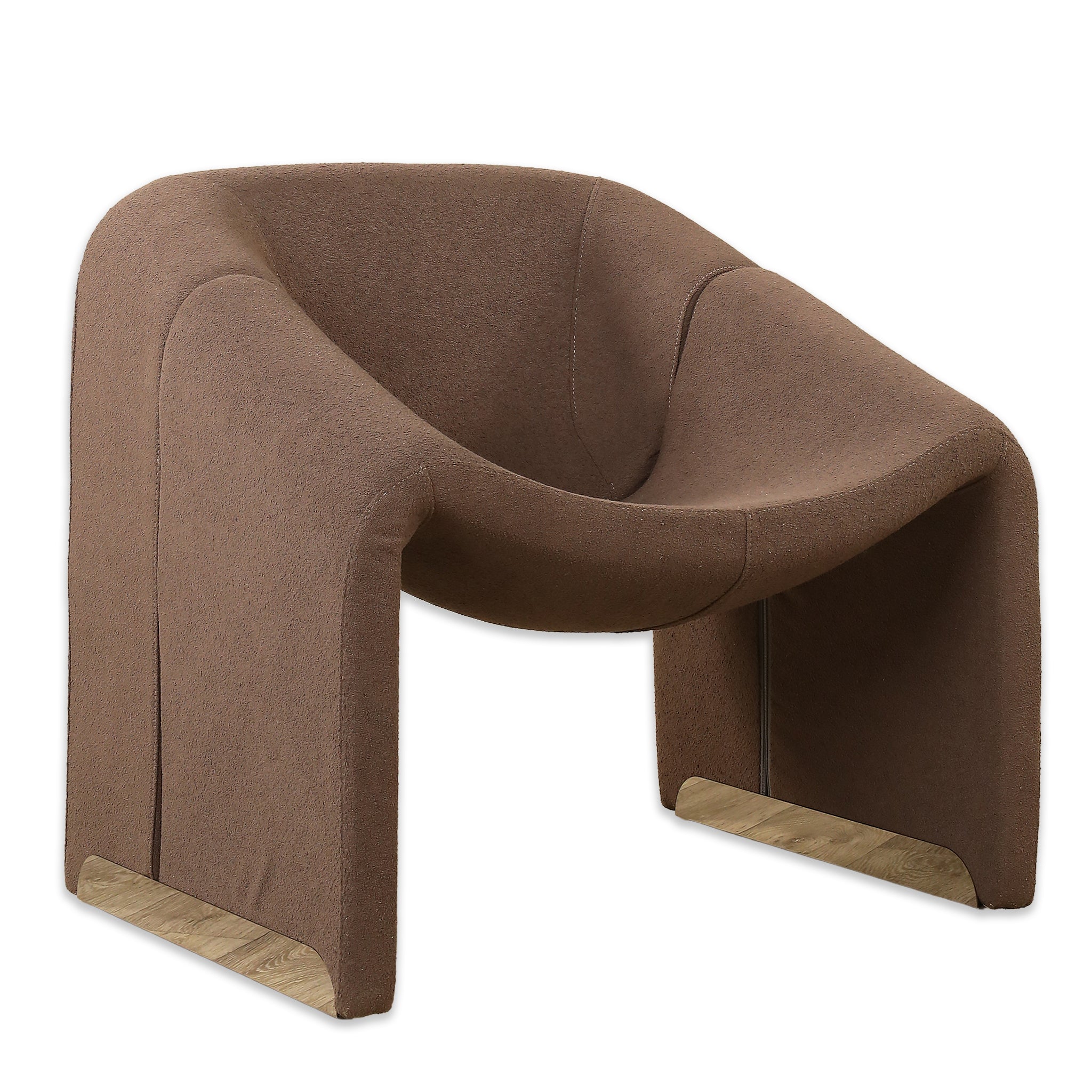 Alex Bouclé  Armchair Lounge Chair