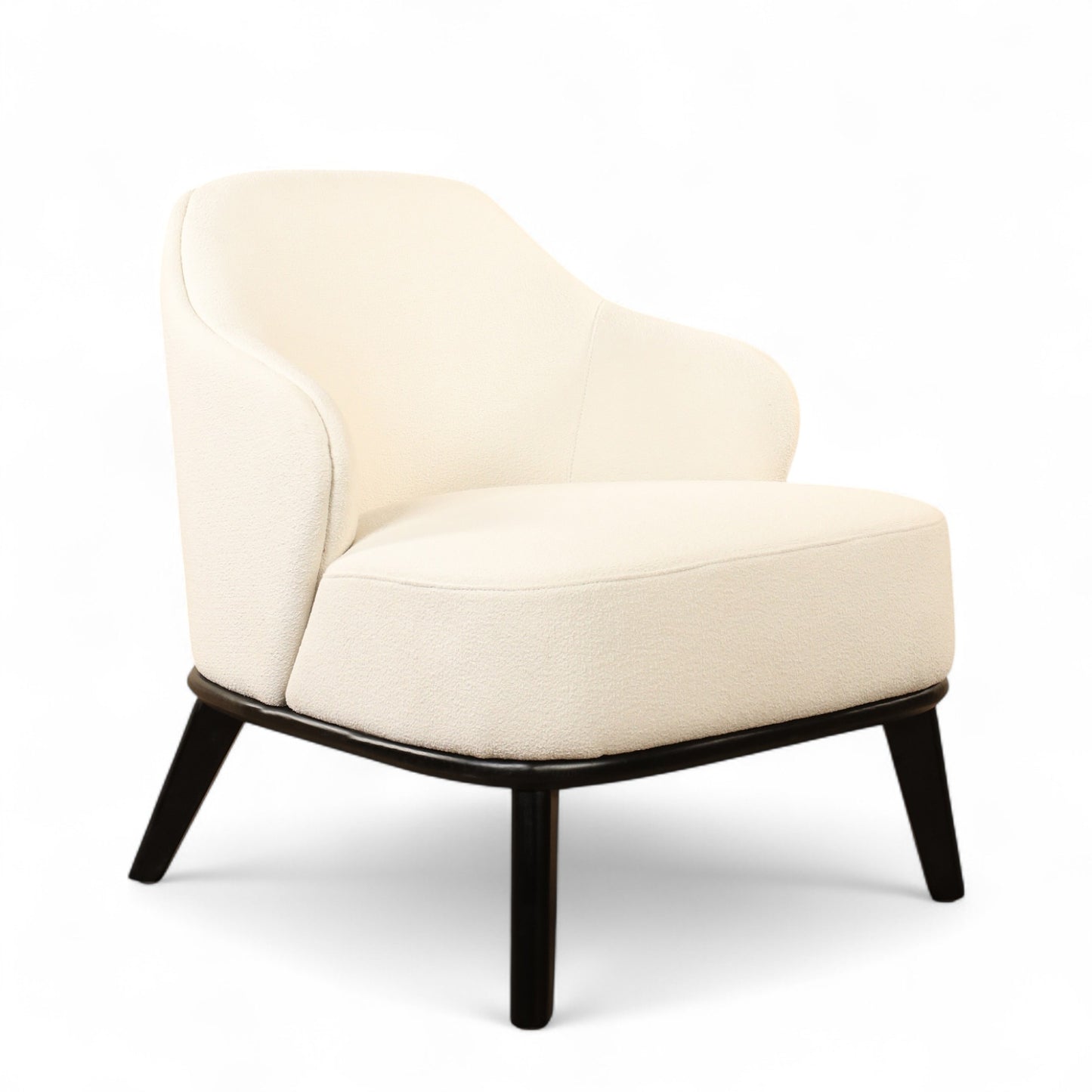 Leon - Bouclé Armchair Lounge Chair