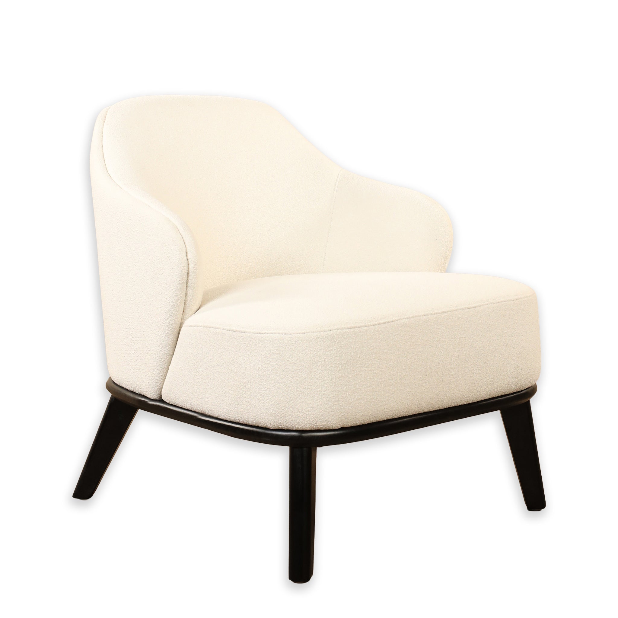 Leon - Bouclé Armchair Lounge Chair