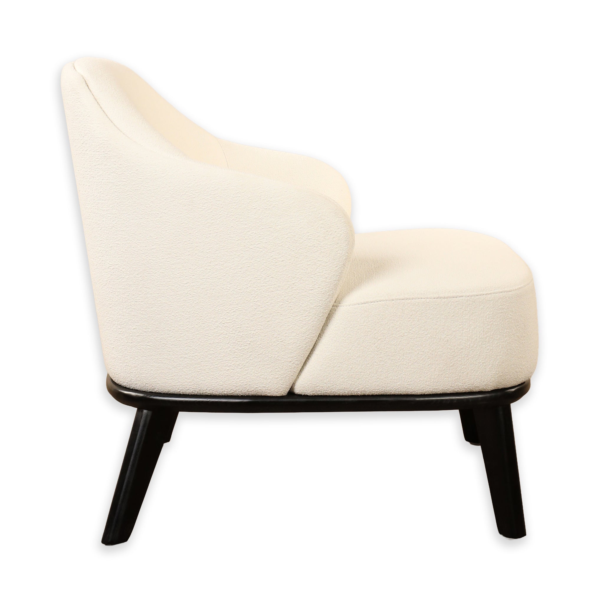 Leon - Bouclé Armchair Lounge Chair