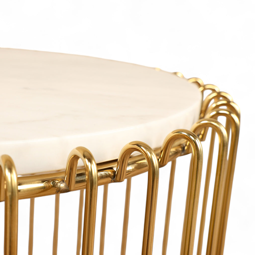 Juno Marble Coffee & Side Table
