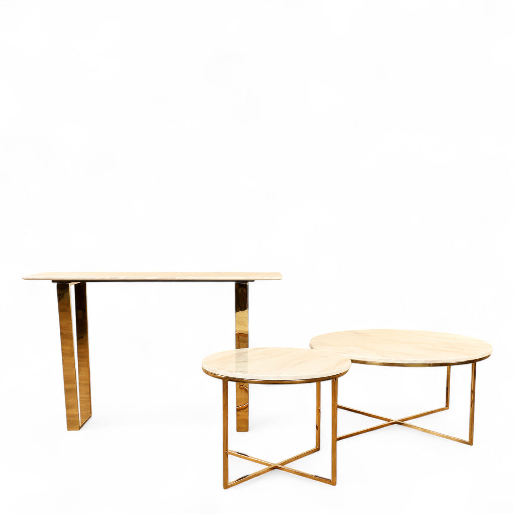 Cian Marble Console Table