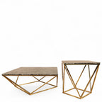 Luca Marble Coffee & Side Table