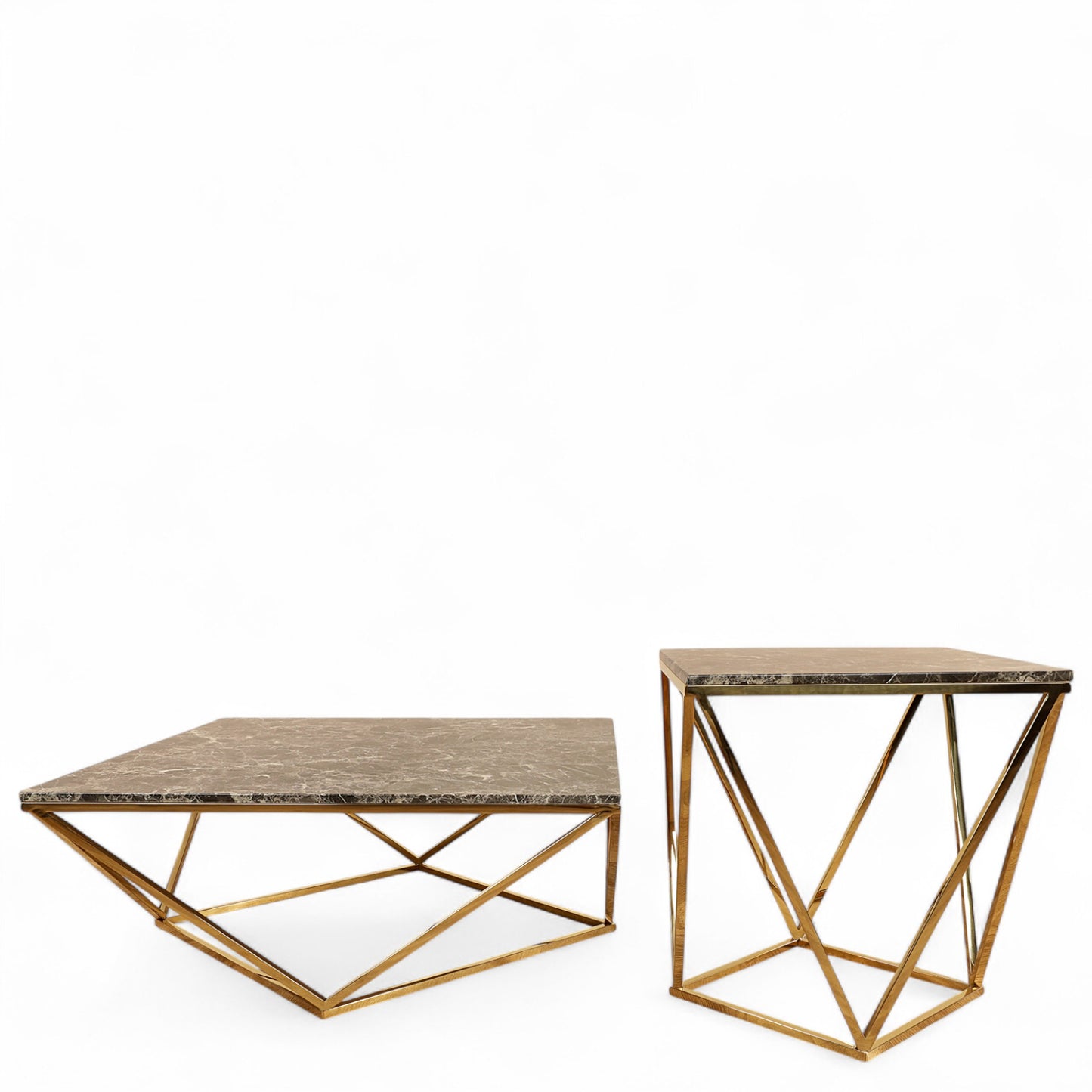 Luca Marble Coffee & Side Table