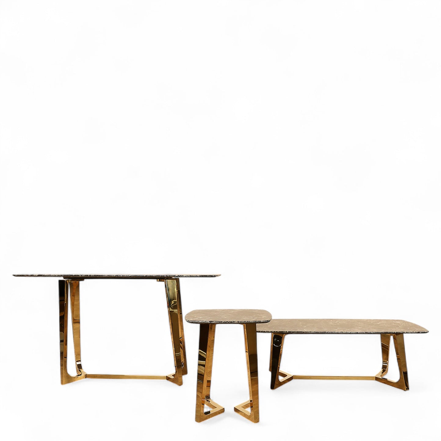 Elwyn Marble Coffee & Side Table