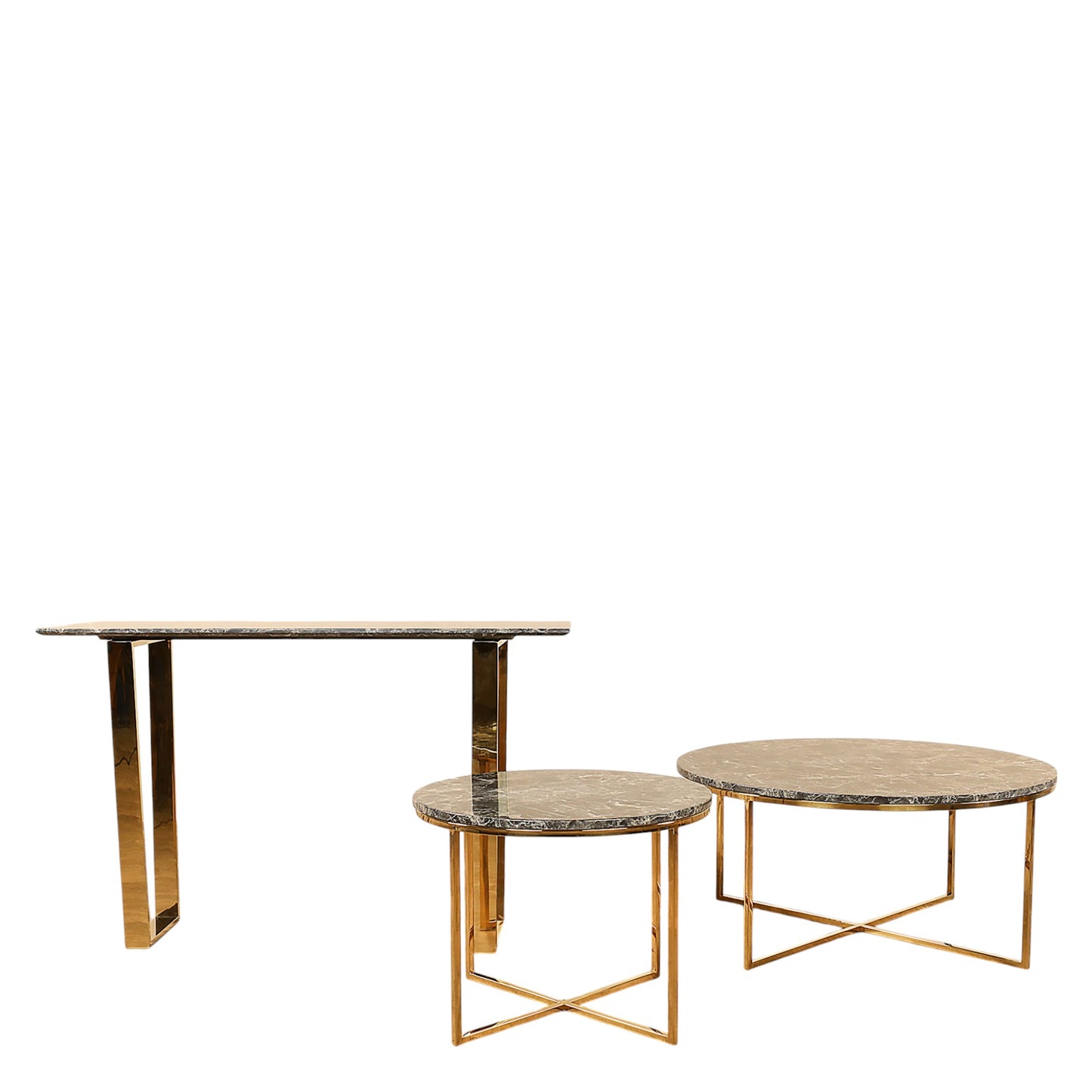 Cian Marble Coffee & Side Table