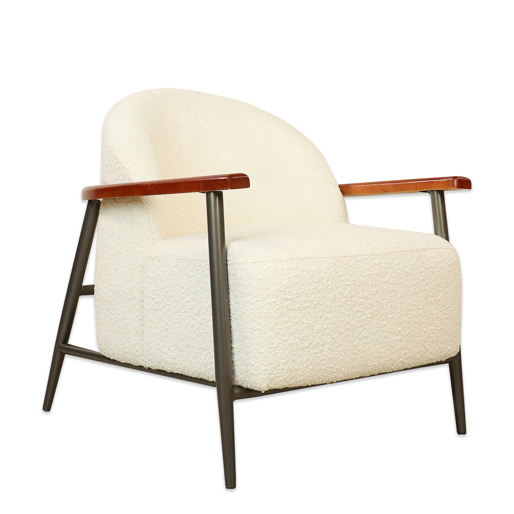 Eady - Bouclé Armchair Lounge Chair