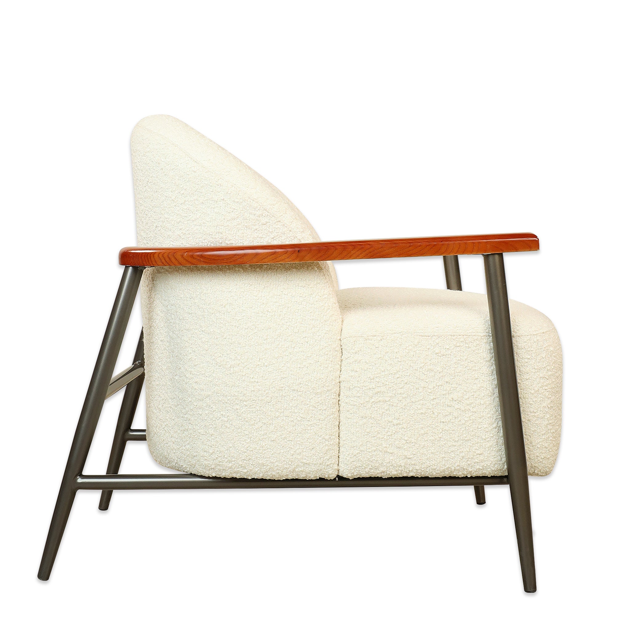 Eady - Bouclé Armchair Lounge Chair