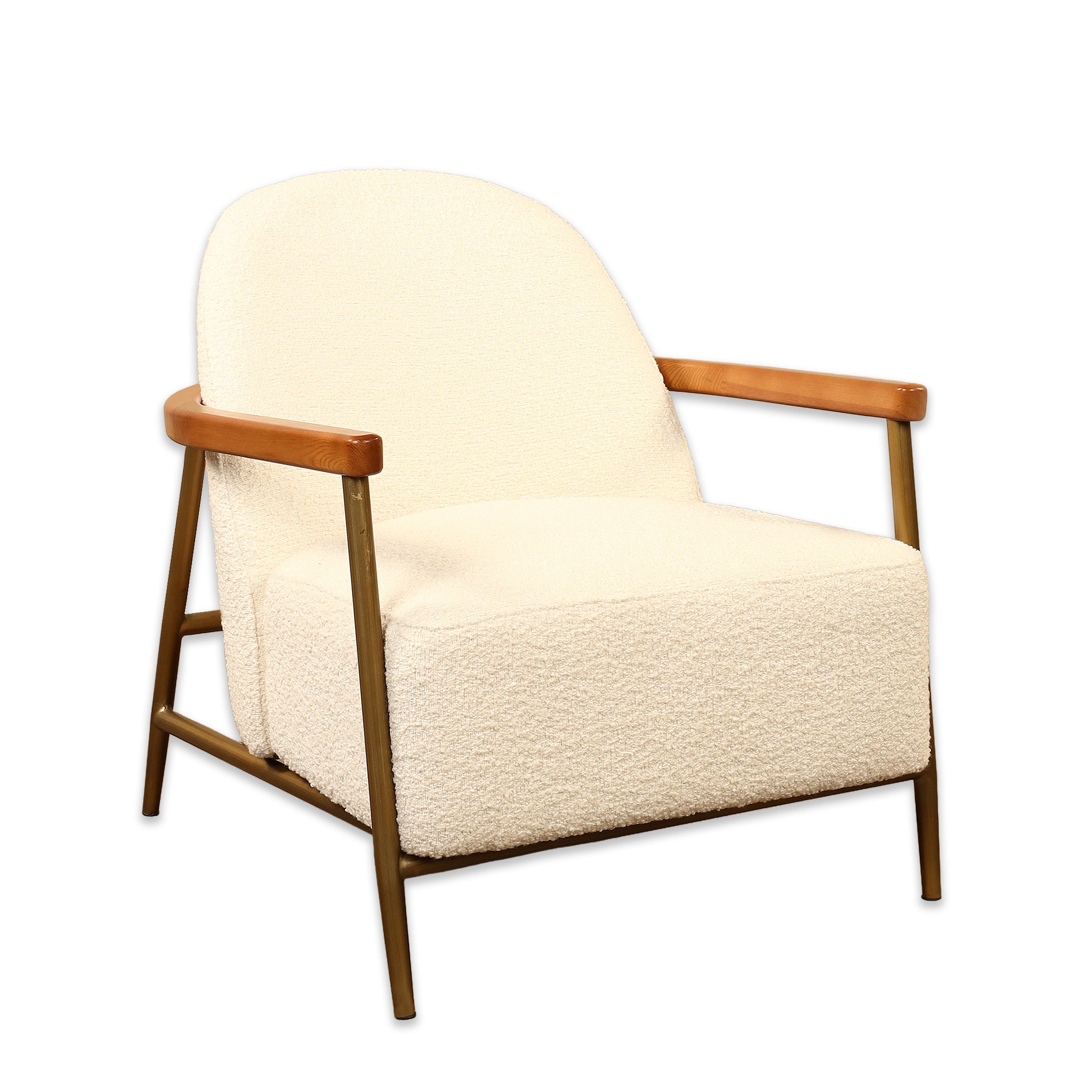Eady - Bouclé Armchair Lounge Chair
