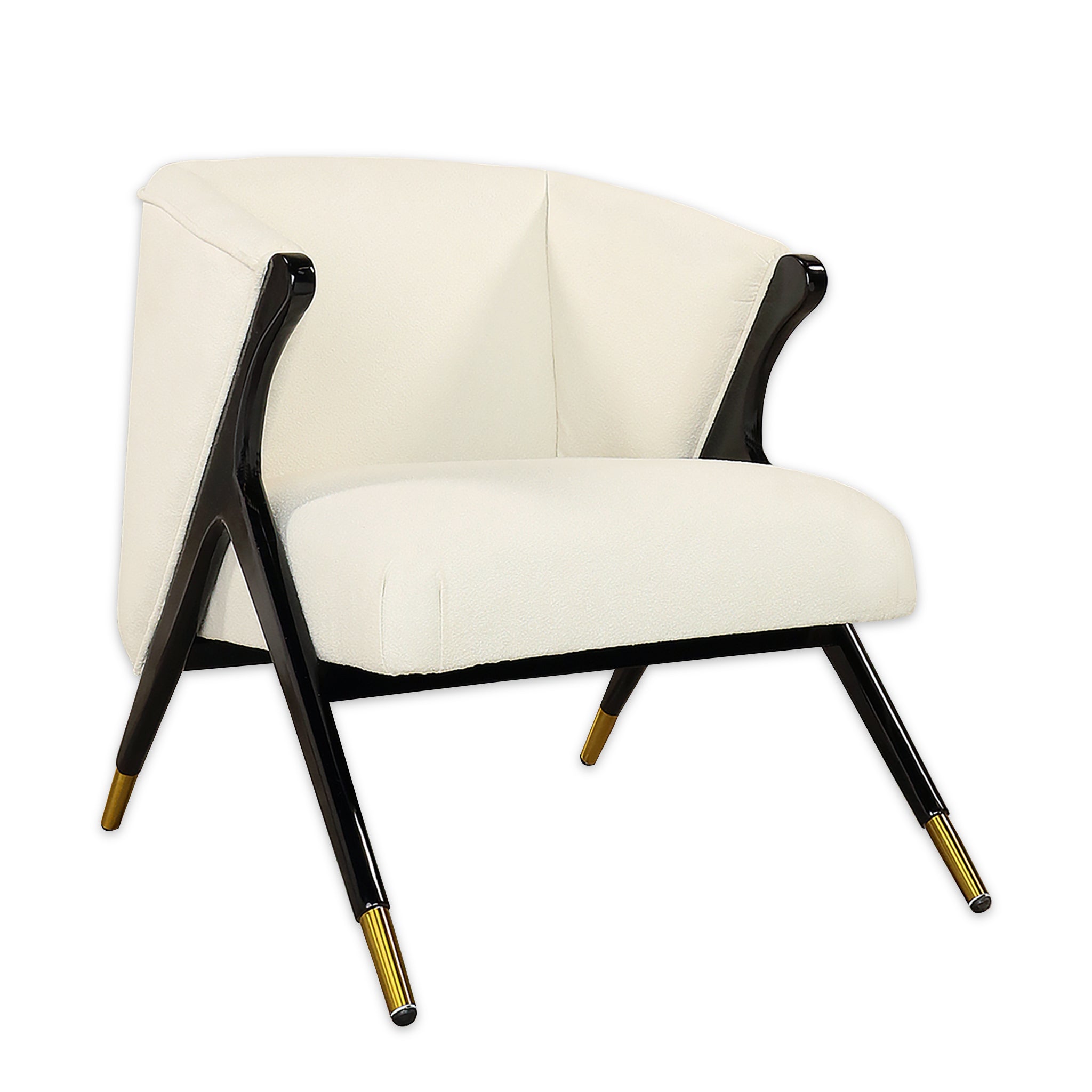 William - Bouclé Armchair Lounge Chair