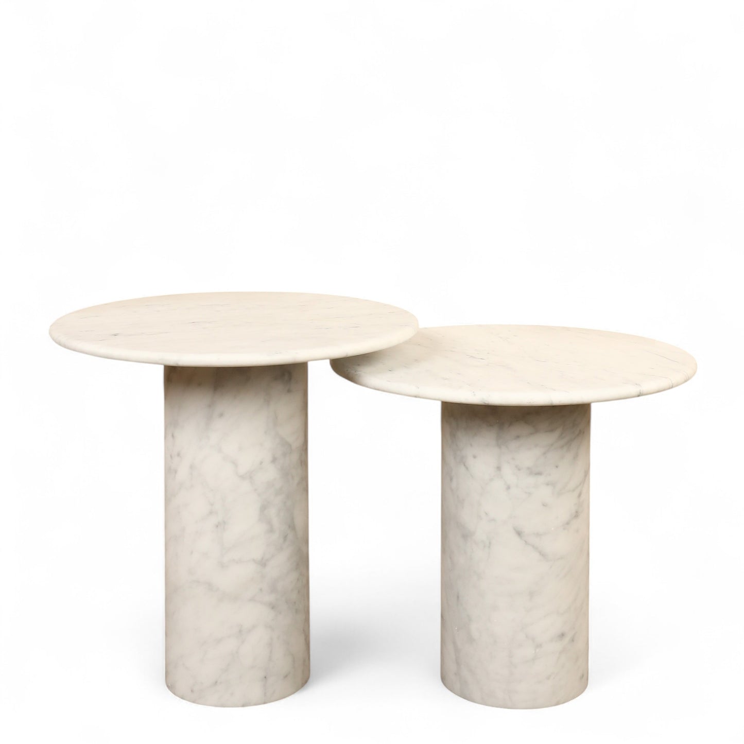 Lucy Marble Side Table Set