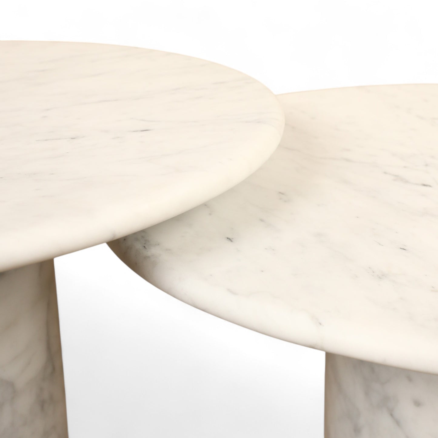 Lucy Marble Side Table Set