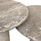 Lucy Marble Side Table Set
