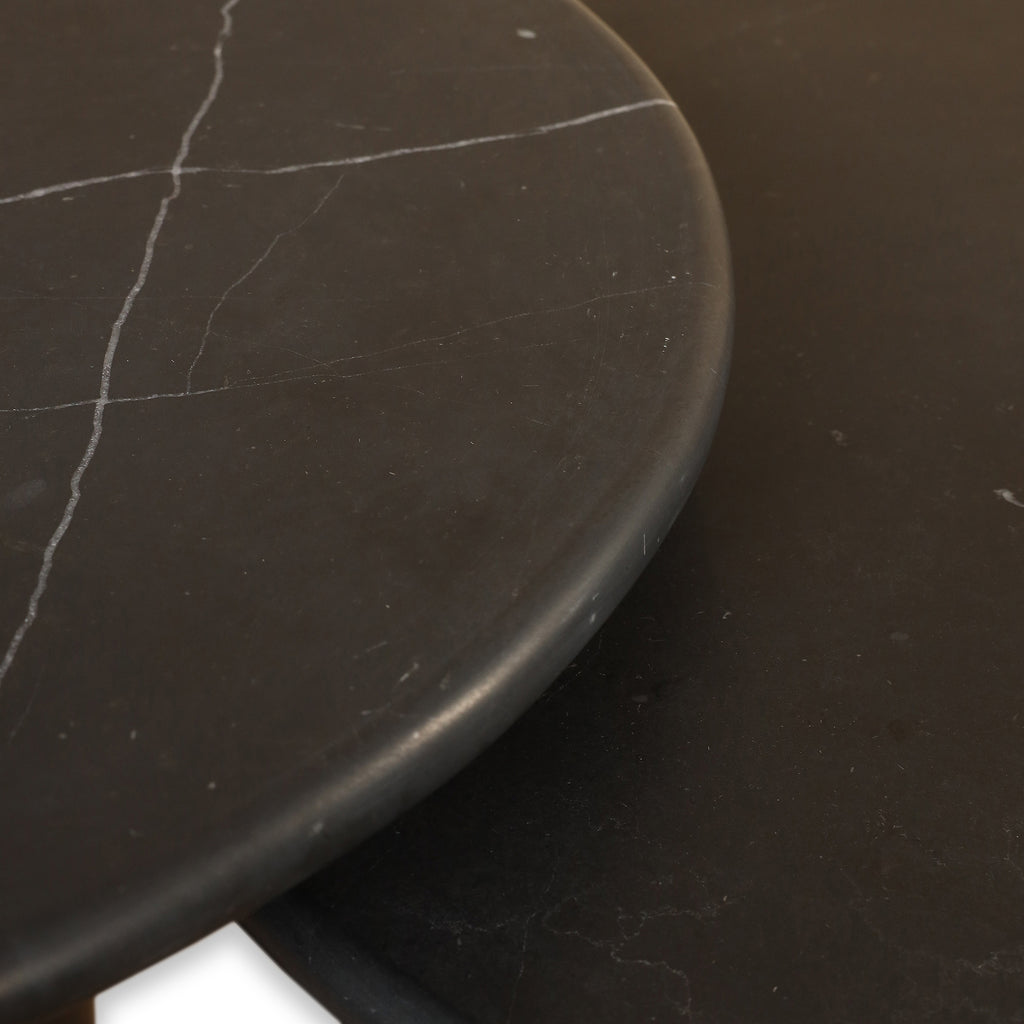 Lucy Marble Side Table Set