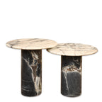Lucy Marble Side Table Set