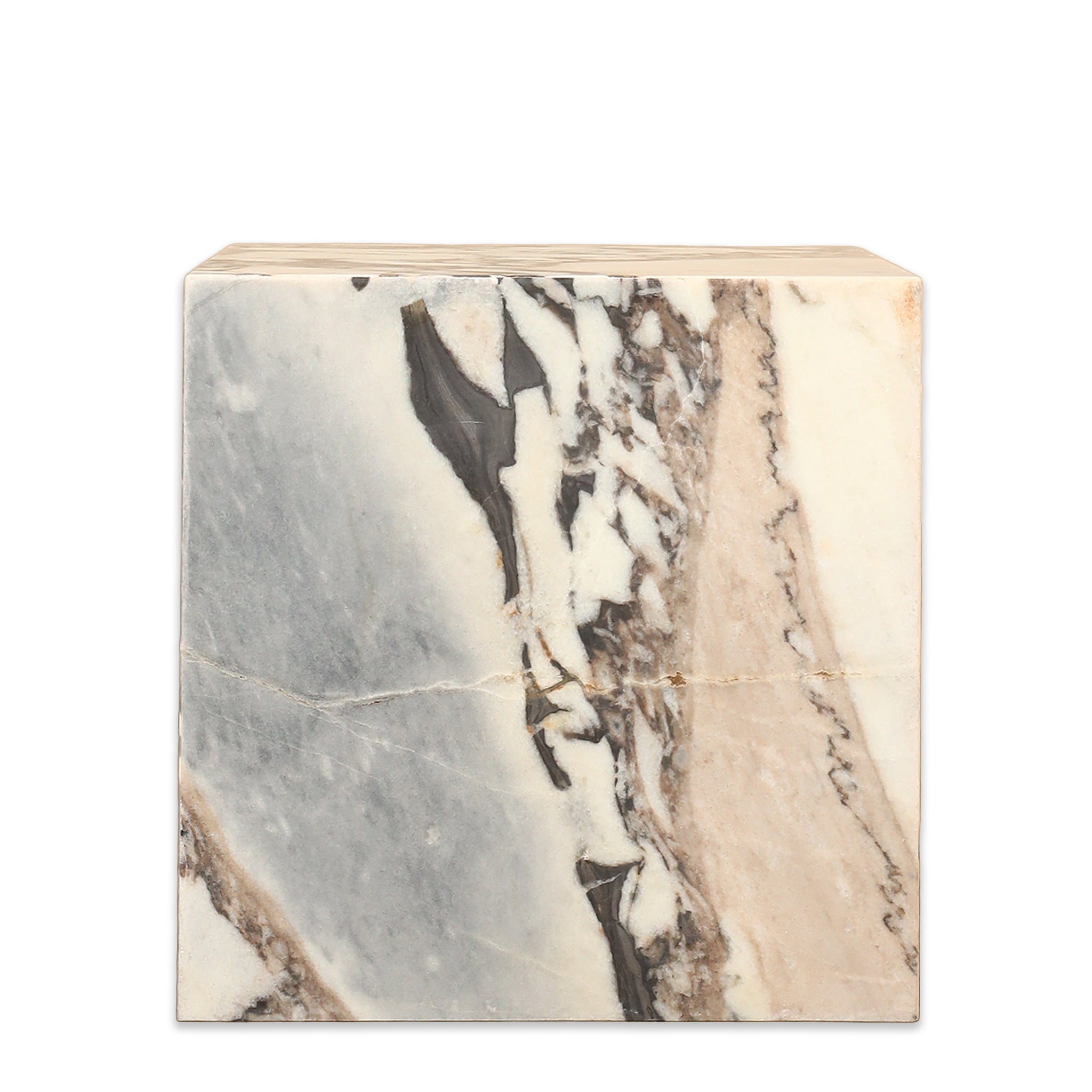 Poppy Marble Side Table