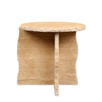 Pexal Travertine Side Table