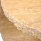 Pexal Travertine Side Table