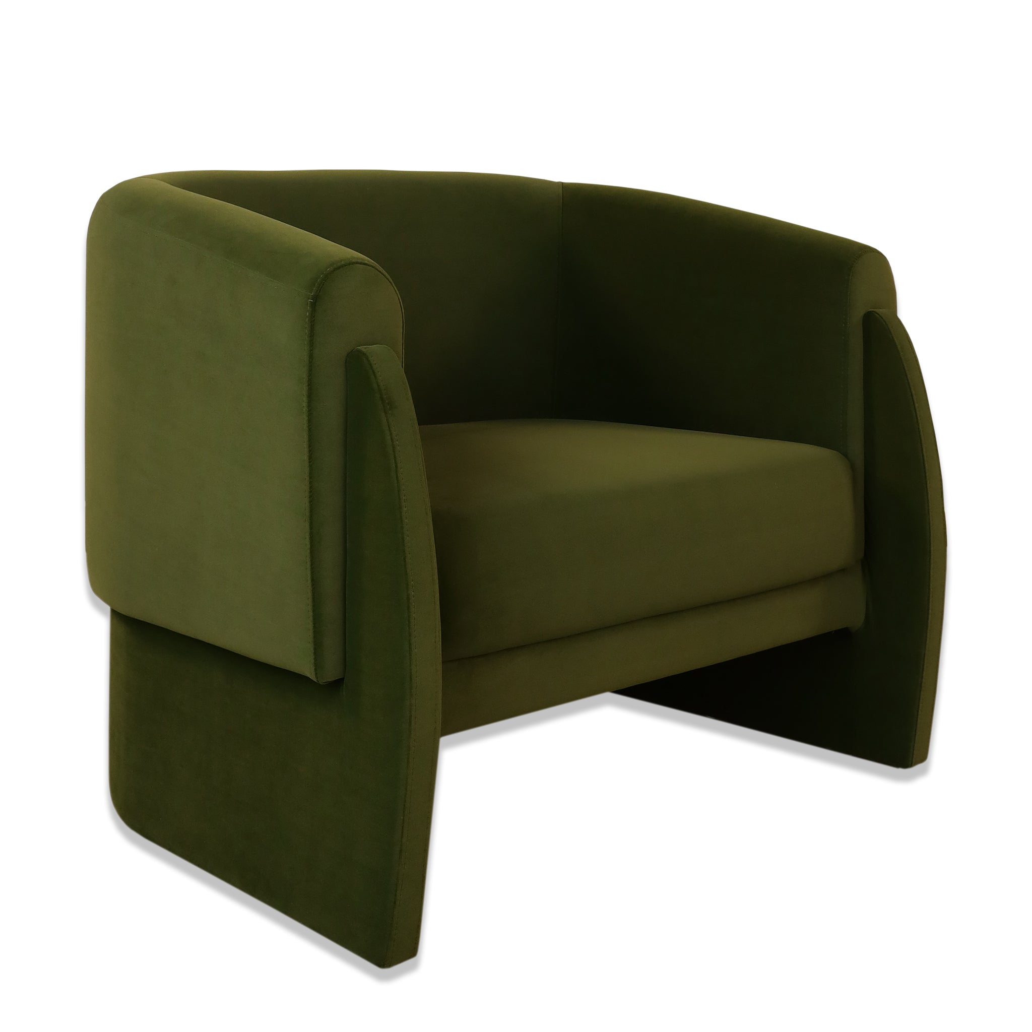 Castor - Velvet Armchair