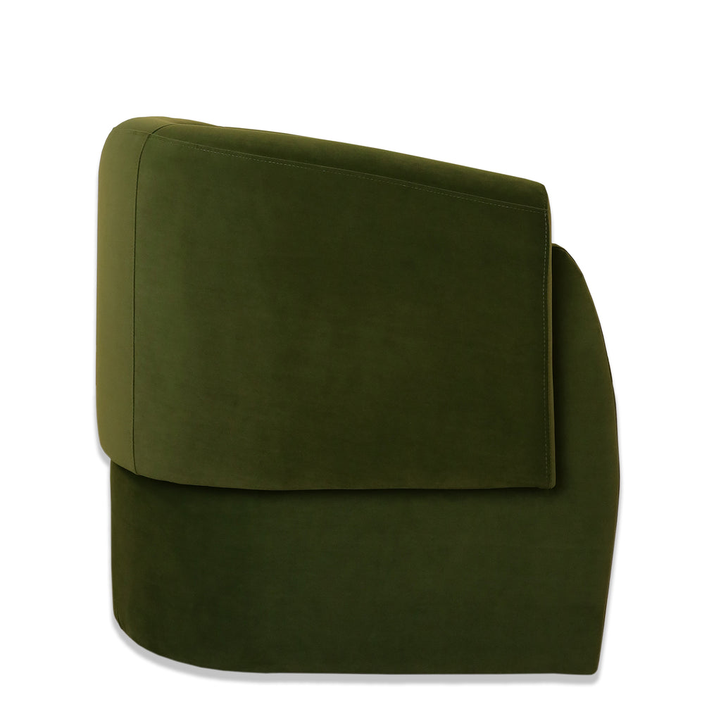 Castor - Velvet Armchair