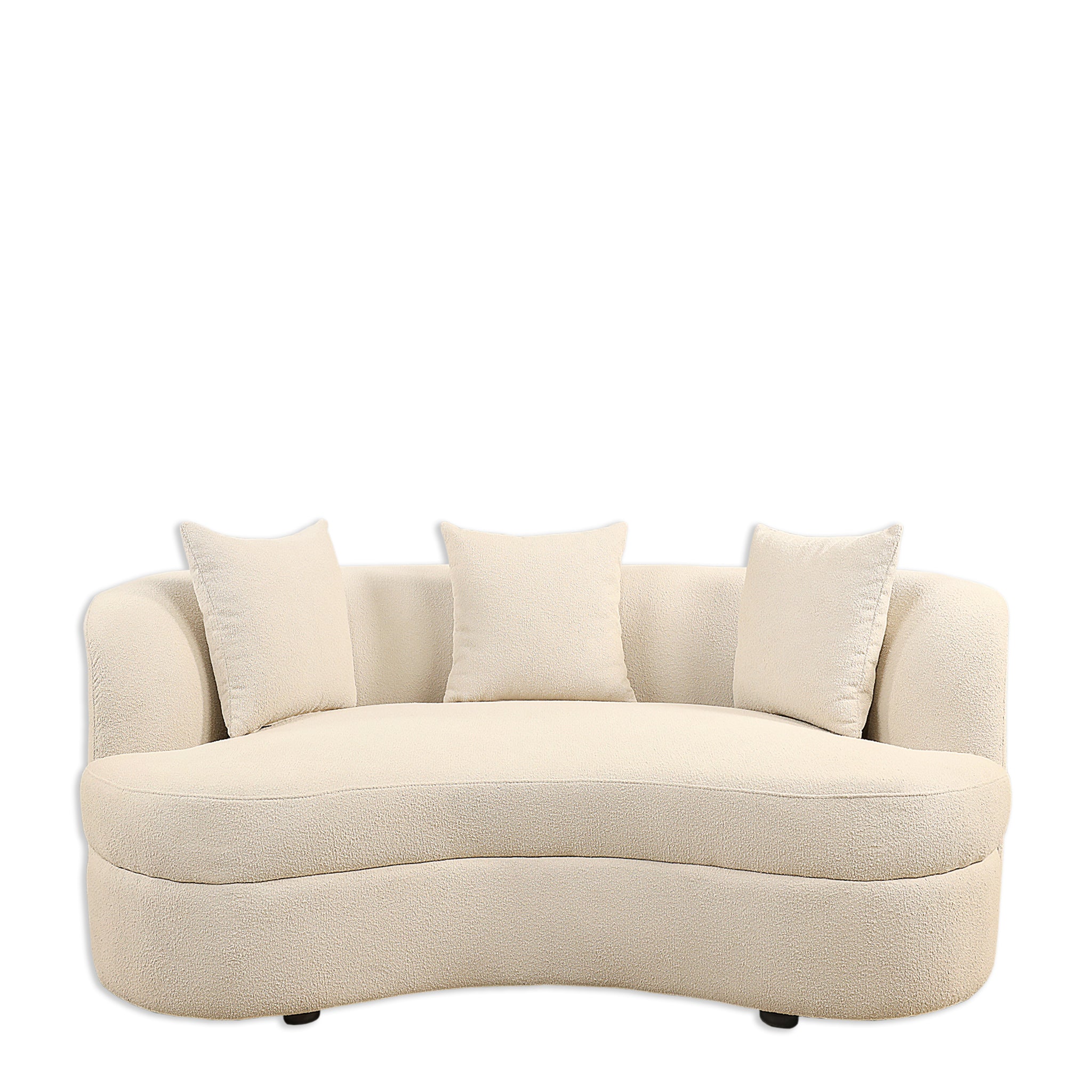Rosso - Bouclé Sofa