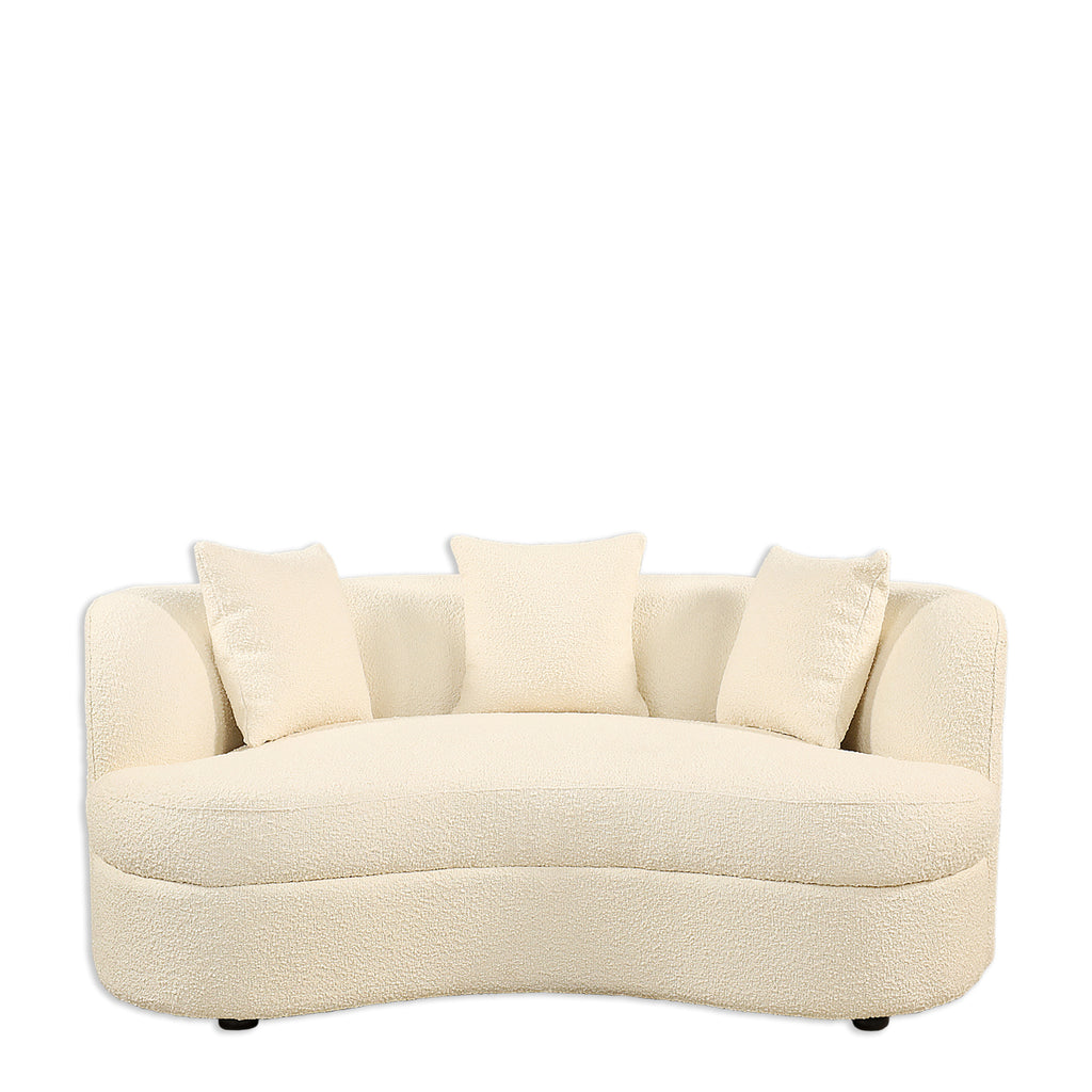 Rosso - Bouclé Sofa