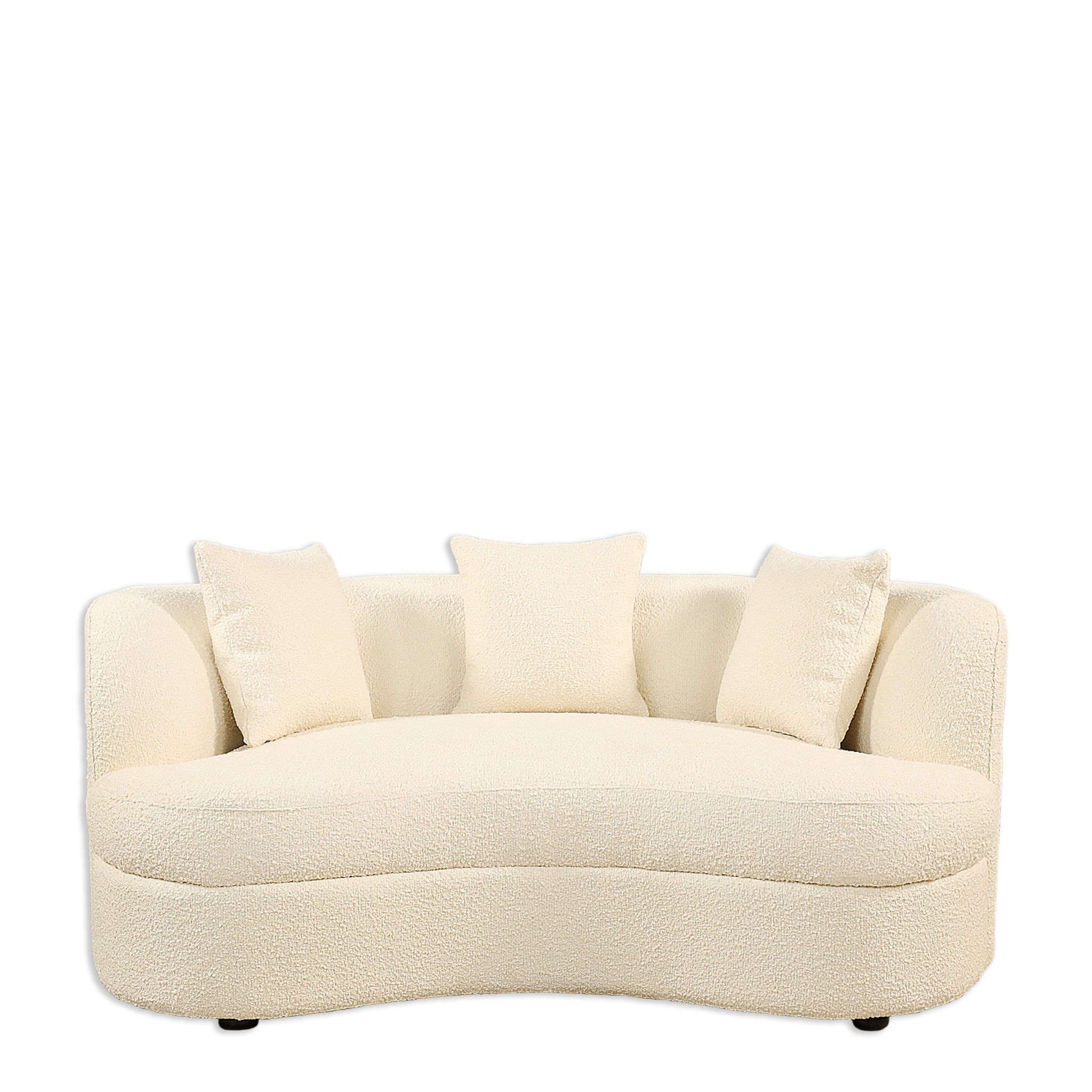 Rosso - Bouclé Sofa