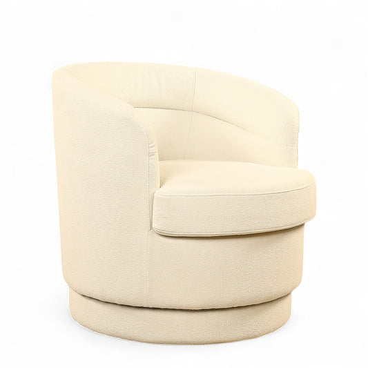 Dillon - Bouclé Swivel Armchair Lounge Chair