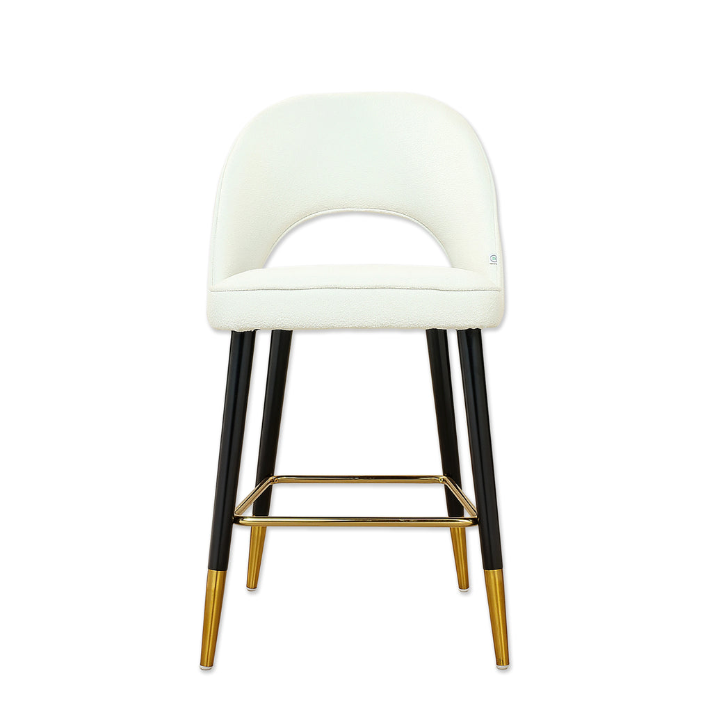 Massena - Bouclé Counter Stool